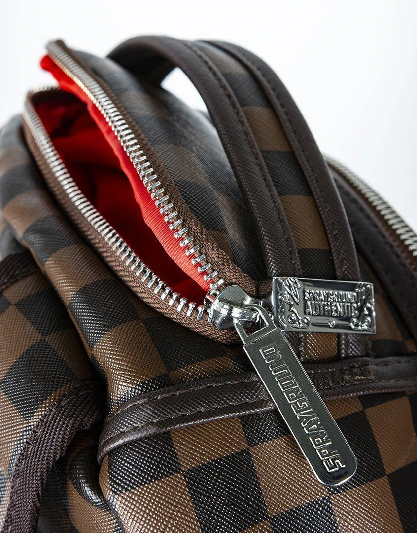 SPRAYGROUND® BACKPACKS SLEEK SHARKS IN PARIS (BROWN) SPRAYGROUND® BACKPACKS SLEEK SHARKS IN PARIS (BROWN)