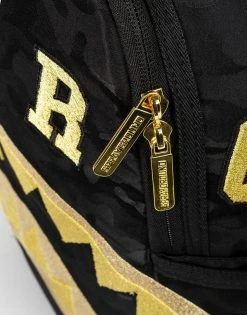 SPRAYGROUND® BACKPACKS DESTROY SHARK (GOLD CAMO)