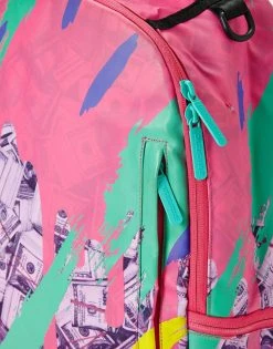 SPRAYGROUND® MONEY PINK CAMO DRIP BACKPACKS