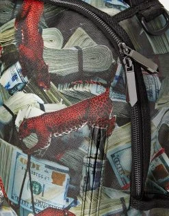 SPRAYGROUND® BACKPACKS RED LEOPARD MONEY