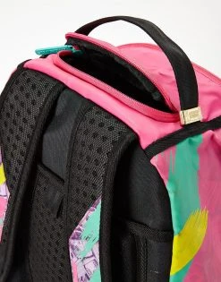 SPRAYGROUND® MONEY PINK CAMO DRIP BACKPACKS