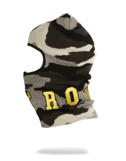 SPRAYGROUND® DESTROY SKI MASK (GOLD CAMO)