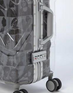 SPRAYGROUND® COLLABS LAQUAN SMITH EMBOSSED CLEAR 3M CARRY-ON 8 SPRAYGROUND® COLLABS LAQUAN SMITH EMBOSSED CLEAR 3M CARRY-ON