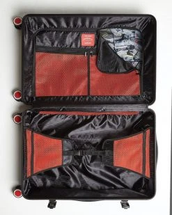 SPRAYGROUND® FULL-SIZE BLACK CARRY-ON RED LUGGAGE BUNDLE LUGGAGE SETS 32 SPRAYGROUND® FULL-SIZE BLACK CARRY-ON RED LUGGAGE BUNDLE LUGGAGE SETS