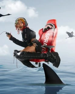 SPRAYGROUND® SG OG GAMING CHAIR (VEGAN LEATHER) SUPER RARE GAMING CHAIRS