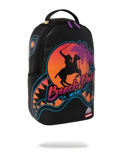 SPRAYGROUND® MIAMI BEACH POLO COLLAB BACKPACK (DLXV-BLACK) BAGS