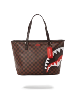 SPRAYGROUND® CHECKS IN CAMOFLAUGE TOTE BAGS