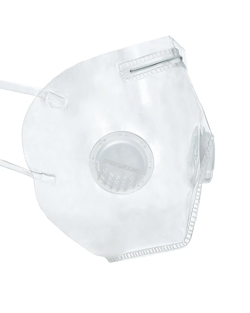 SPRAYGROUND® SPRAYGROUND CLEAR MASK (ADULT) FACE MASKS SPRAYGROUND® SPRAYGROUND CLEAR MASK (ADULT) FACE MASKS