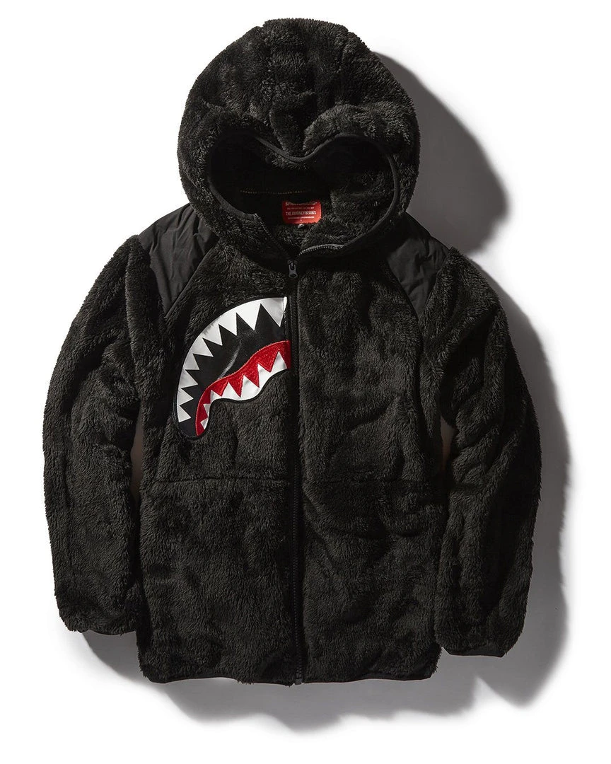 SPRAYGROUND® SPLIT SHARK FLEECE JACKET SPRAYGROUND® SPLIT SHARK FLEECE JACKET