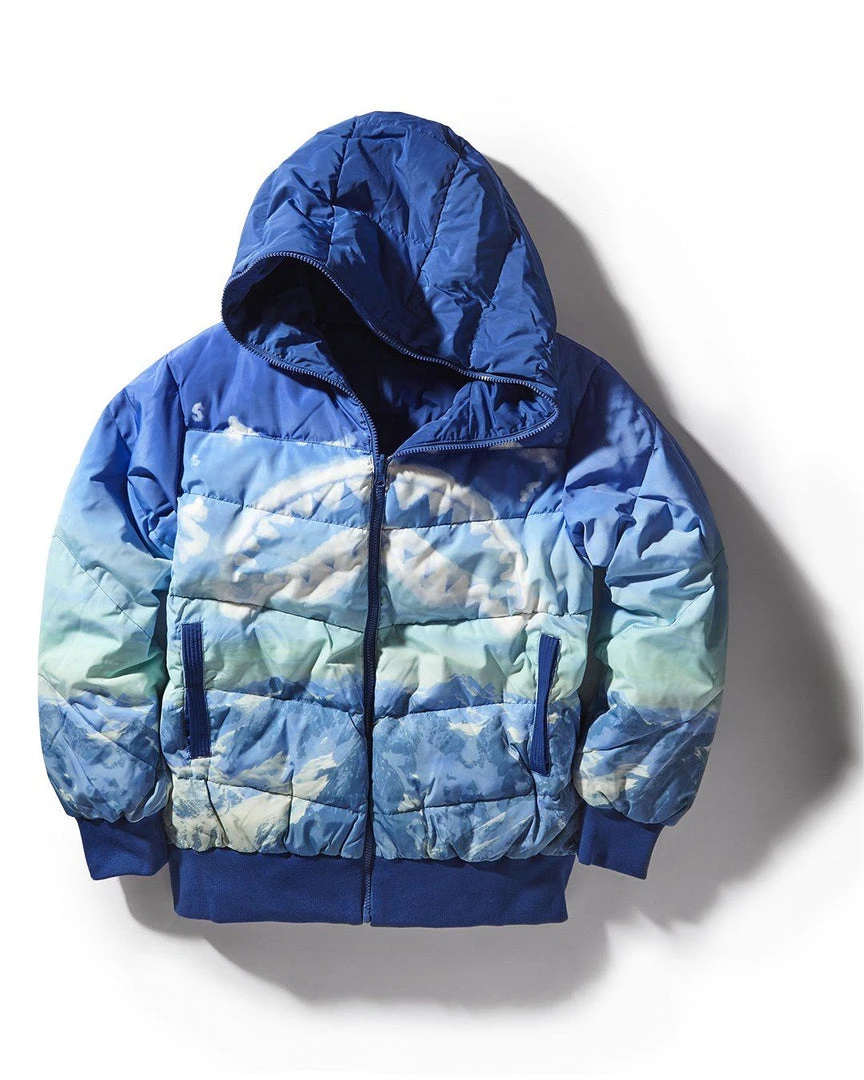 SPRAYGROUND® SHARKSPHERE REVERSIBLE PUFFER JACKET 2 SPRAYGROUND® SHARKSPHERE REVERSIBLE PUFFER JACKET
