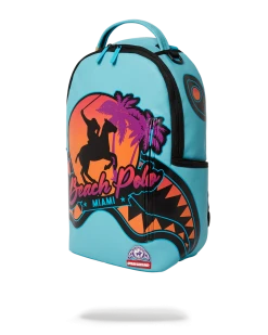 SPRAYGROUND® MIAMI BEACH POLO COLLAB BACKPACK (DLXV-SKY) 16 SPRAYGROUND® MIAMI BEACH POLO COLLAB BACKPACK (DLXV-SKY)