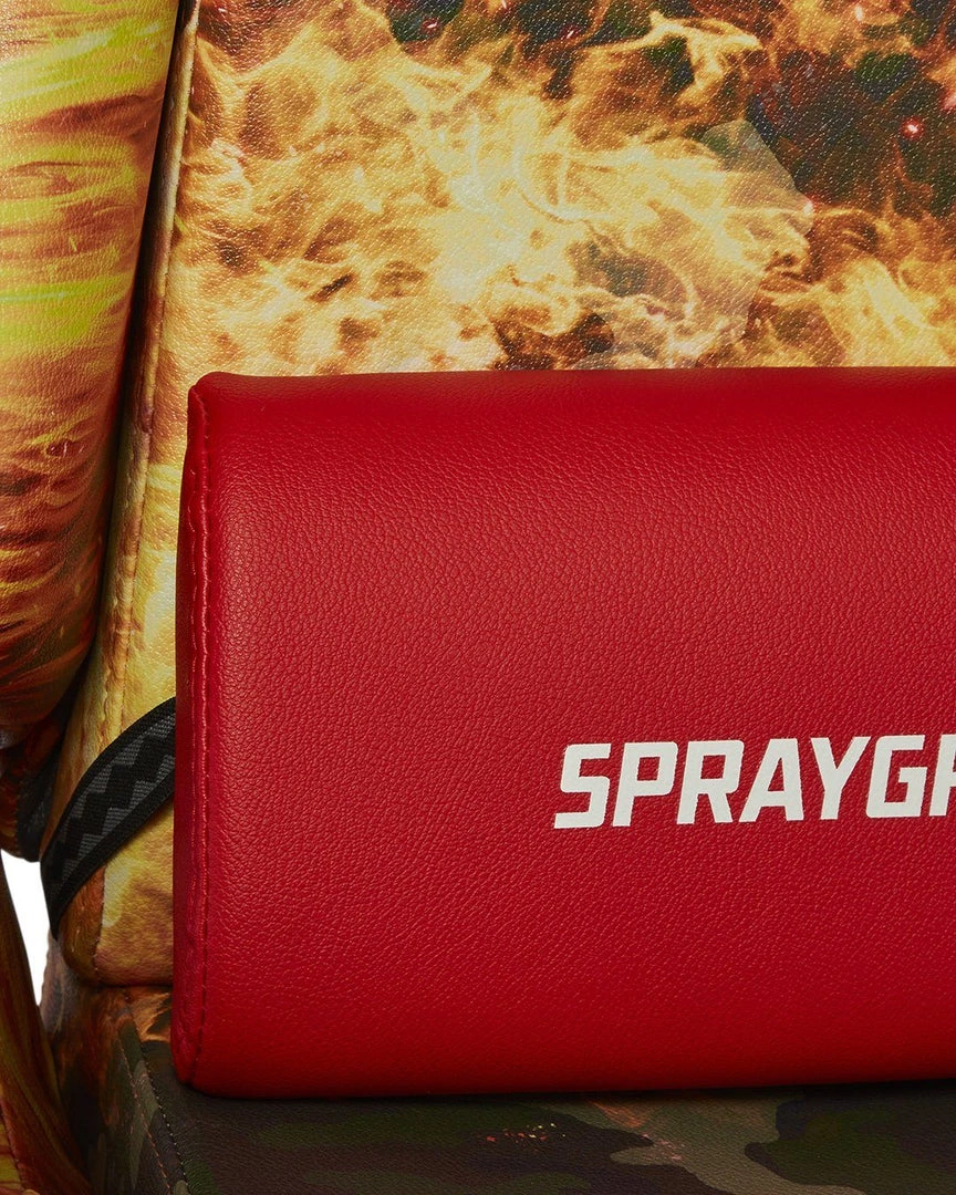 SPRAYGROUND® FIRE CAMO GAMING CHAIR (VEGAN LEATHER) SUPER RARE GAMING CHAIRS SPRAYGROUND® FIRE CAMO GAMING CHAIR (VEGAN LEATHER) SUPER RARE GAMING CHAIRS
