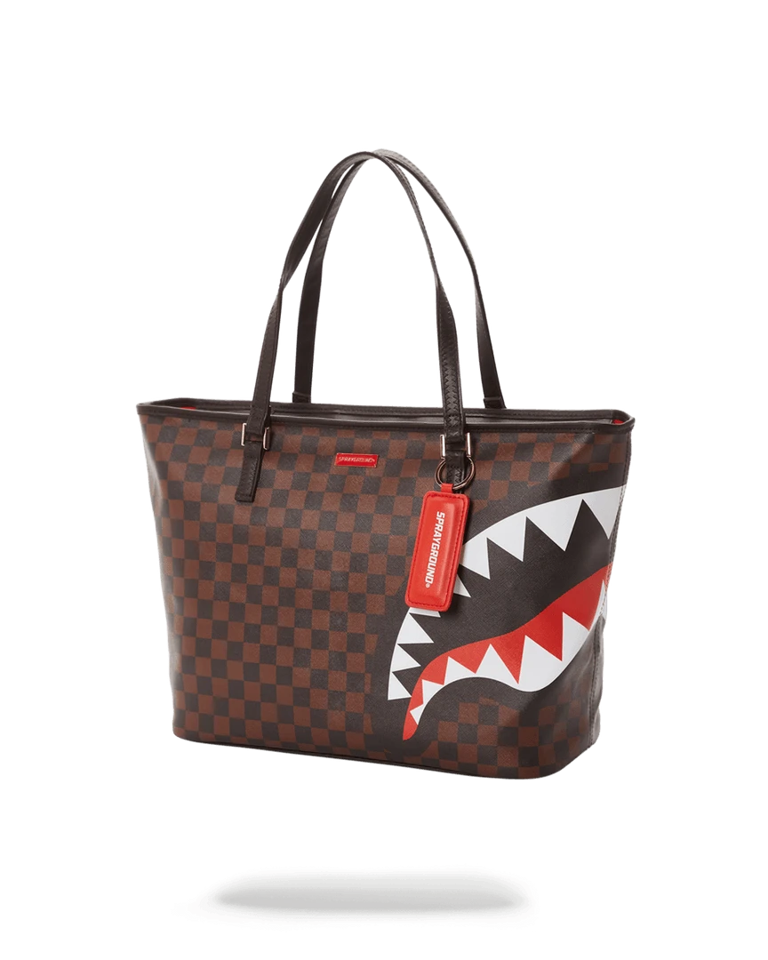 SPRAYGROUND® CHECKS IN CAMOFLAUGE TOTE BAGS SPRAYGROUND® CHECKS IN CAMOFLAUGE TOTE BAGS