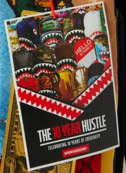 SPRAYGROUND® BAGS THE 10 YEAR HUSTLE BACKPACK. MYSTERY BOX. NUMBERED 1 OF 100