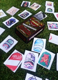 SPRAYGROUND® BAGS THE 10 YEAR HUSTLE BACKPACK. MYSTERY BOX. NUMBERED 1 OF 100