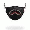 SPRAYGROUND® ADULT TRINITY SHARK FORM FITTING FACE MASK