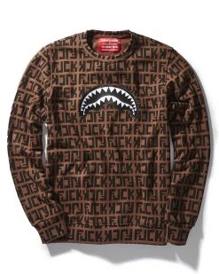 SPRAYGROUND® APPAREL+GEAR OFFENDED SHARK CREW