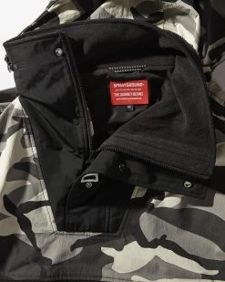 SPRAYGROUND® NIGHT CAMO PULLOVER ANORAK JACKET APPAREL+GEAR 12 SPRAYGROUND® NIGHT CAMO PULLOVER ANORAK JACKET APPAREL+GEAR