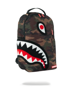 SPRAYGROUND® TORPEDO SHARK (CAMO) BACKPACK BAGS