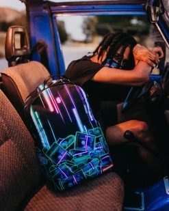 SPRAYGROUND® 暗号通貨スタック (CRYPTO STACKS) BACKPACK BAGS