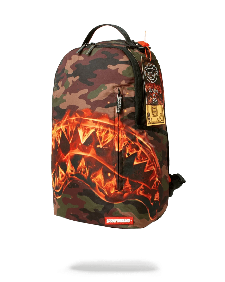 SPRAYGROUND® THE LIL TJAY BURNER SHARK DLX BACKPACK BAGS 11 SPRAYGROUND® THE LIL TJAY BURNER SHARK DLX BACKPACK BAGS