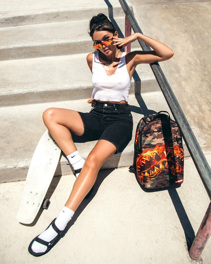 SPRAYGROUND® THE LIL TJAY BURNER SHARK DLX BACKPACK BAGS 12 SPRAYGROUND® THE LIL TJAY BURNER SHARK DLX BACKPACK BAGS