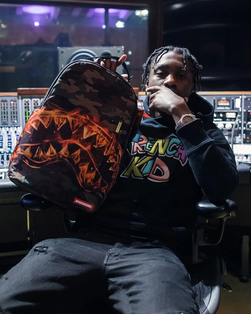 SPRAYGROUND® THE LIL TJAY BURNER SHARK DLX BACKPACK BAGS 4 SPRAYGROUND® THE LIL TJAY BURNER SHARK DLX BACKPACK BAGS