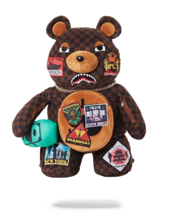 SPRAYGROUND® GLOBAL MOGUL MONEY BEAR TEDDY BEAR BACKPACK BAGS