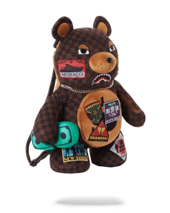 SPRAYGROUND® GLOBAL MOGUL MONEY BEAR TEDDY BEAR BACKPACK BAGS 2 SPRAYGROUND® GLOBAL MOGUL MONEY BEAR TEDDY BEAR BACKPACK BAGS