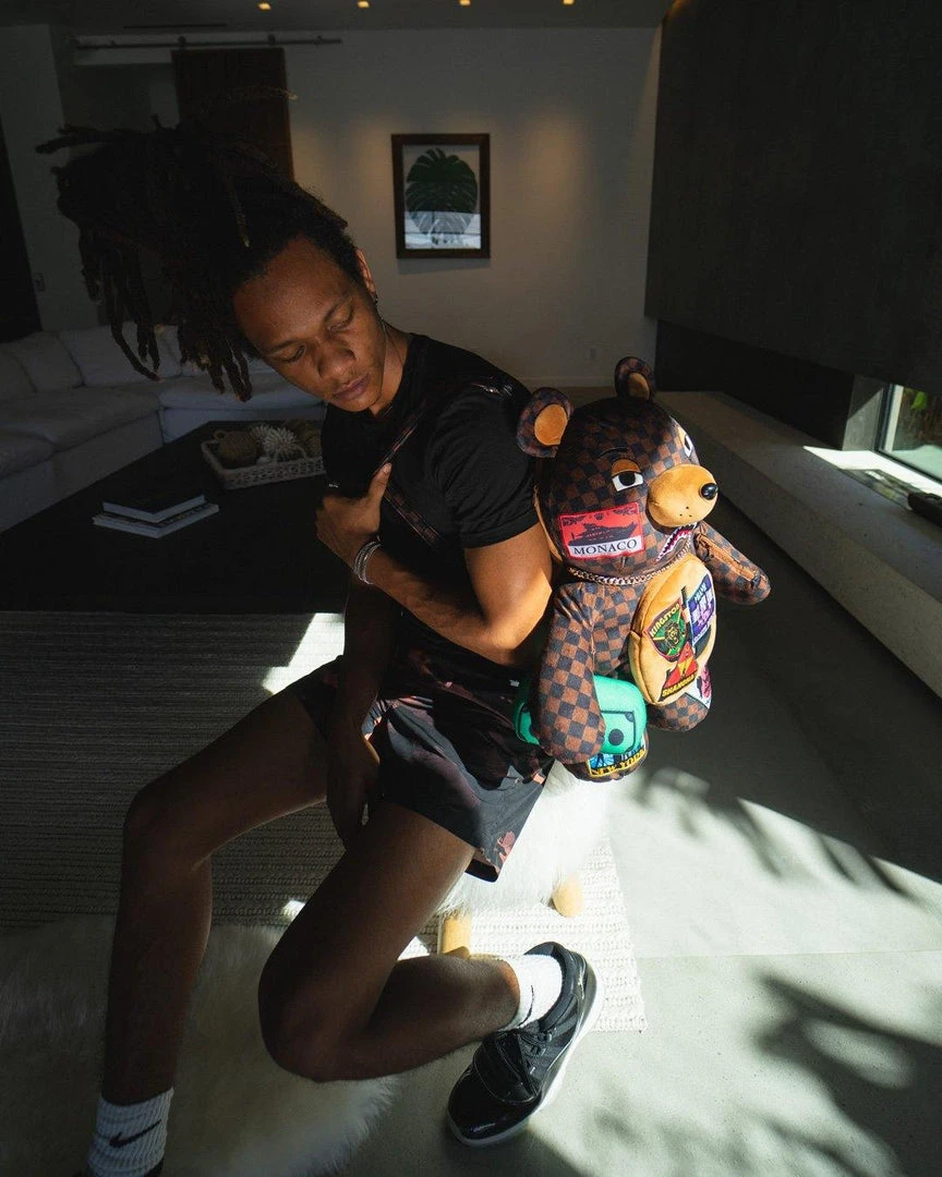 SPRAYGROUND® GLOBAL MOGUL MONEY BEAR TEDDY BEAR BACKPACK BAGS SPRAYGROUND® GLOBAL MOGUL MONEY BEAR TEDDY BEAR BACKPACK BAGS