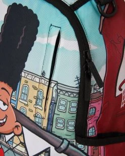 SPRAYGROUND® BAGS HEY ARNOLD: GERALD SHARK BACKPACK 15 SPRAYGROUND® BAGS HEY ARNOLD: GERALD SHARK BACKPACK