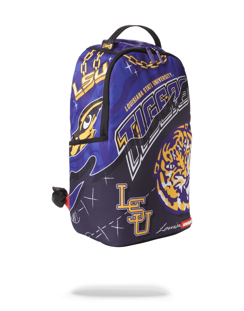 SPRAYGROUND® LSU BIG STYLE BACKPACK 2 SPRAYGROUND® LSU BIG STYLE BACKPACK