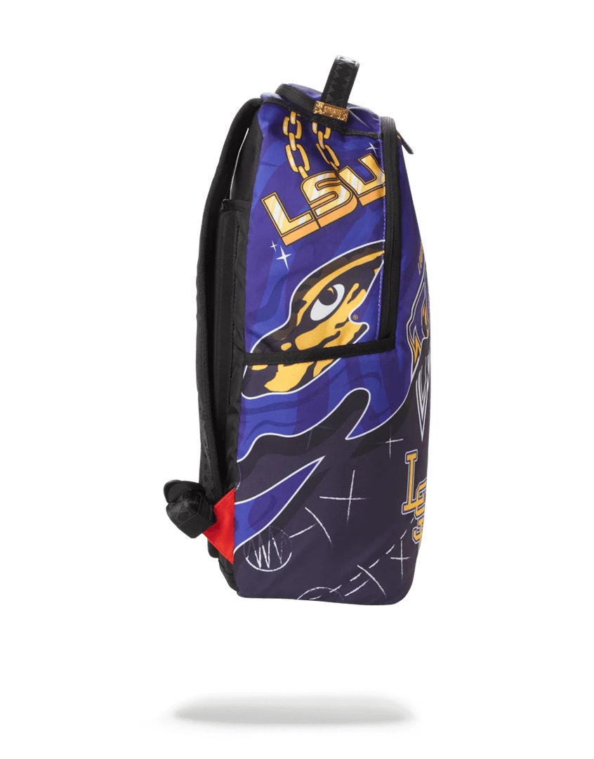 SPRAYGROUND® LSU BIG STYLE BACKPACK 3 SPRAYGROUND® LSU BIG STYLE BACKPACK