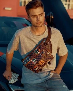 SPRAYGROUND® GLOBAL MOGUL CARGO CROSSBODY BAGS