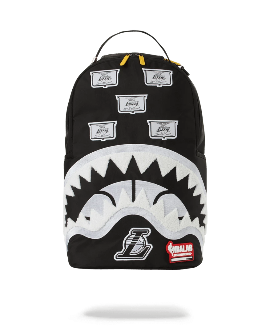 SPRAYGROUND® NBALAB: LA LAKERS CHAMPIONSHIP BACKPACK SPRAYGROUND® NBALAB: LA LAKERS CHAMPIONSHIP BACKPACK