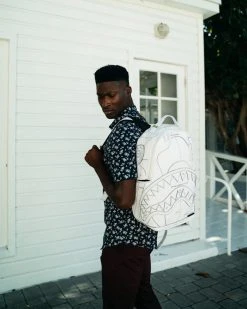 SPRAYGROUND® TECHNICAL CUT & SHARK BACKPACK (DLXV)