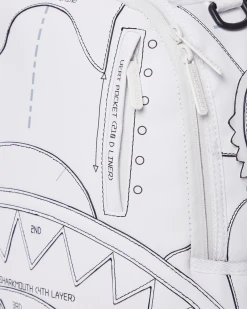 SPRAYGROUND® TECHNICAL CUT & SHARK BACKPACK (DLXV)