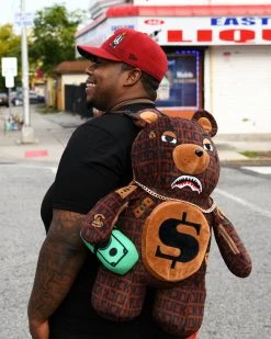 SPRAYGROUND® OFFENDED MONEY BEAR TEDDY BEAR BACKPACK BAGS