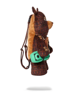SPRAYGROUND® OFFENDED MONEY BEAR TEDDY BEAR BACKPACK BAGS
