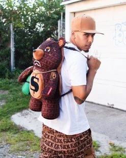 SPRAYGROUND® OFFENDED MONEY BEAR TEDDY BEAR BACKPACK BAGS