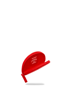 SPRAYGROUND® RED RIVIERA SHARK POUCH POUCHES