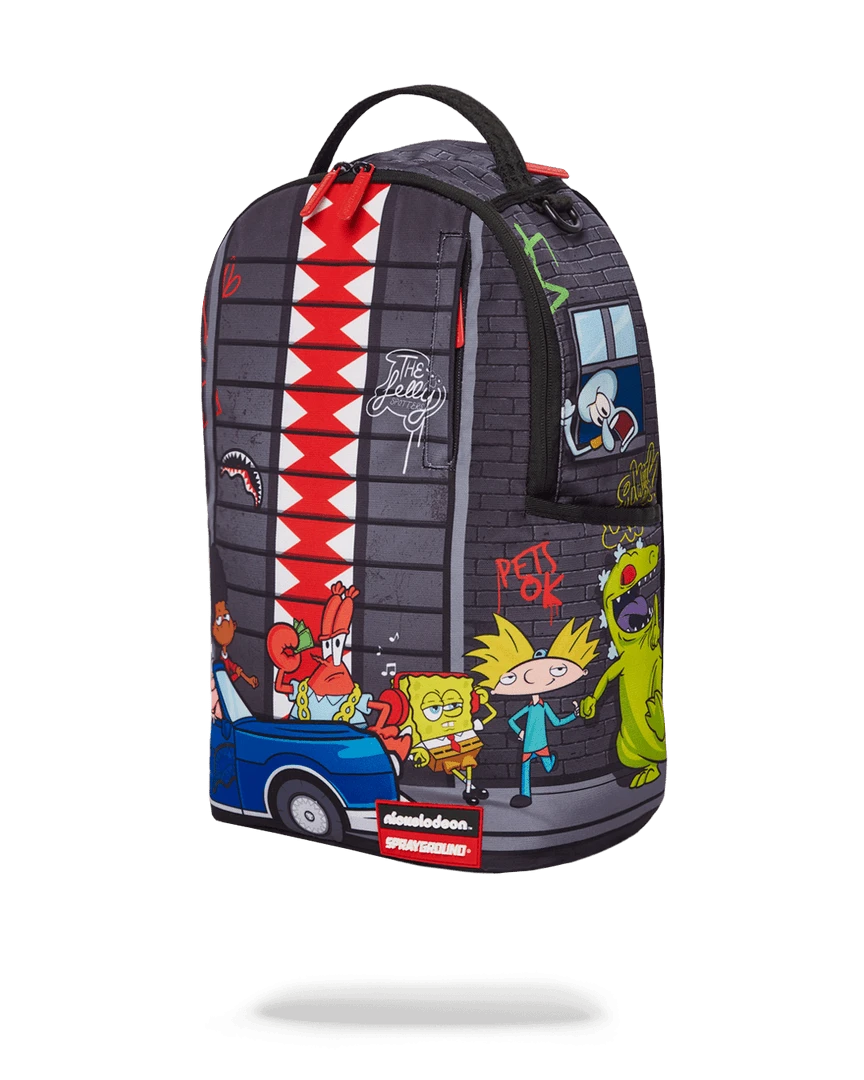 SPRAYGROUND® 90s NICK VERTICAL SHARK BACKPACK (DLXR) 2 SPRAYGROUND® 90s NICK VERTICAL SHARK BACKPACK (DLXR)