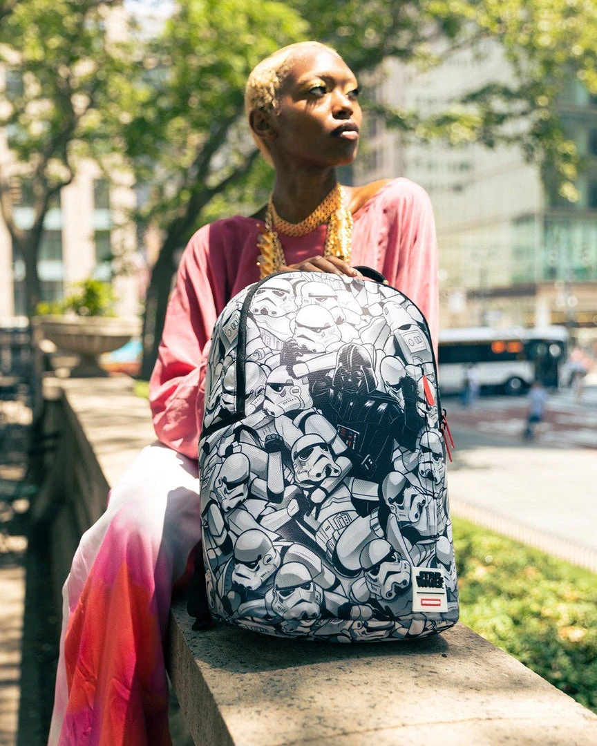 SPRAYGROUND® BAGS STAR WARS: STORM TROOPERS CRAMMED BACKPACK (DLXR) SPRAYGROUND® BAGS STAR WARS: STORM TROOPERS CRAMMED BACKPACK (DLXR)