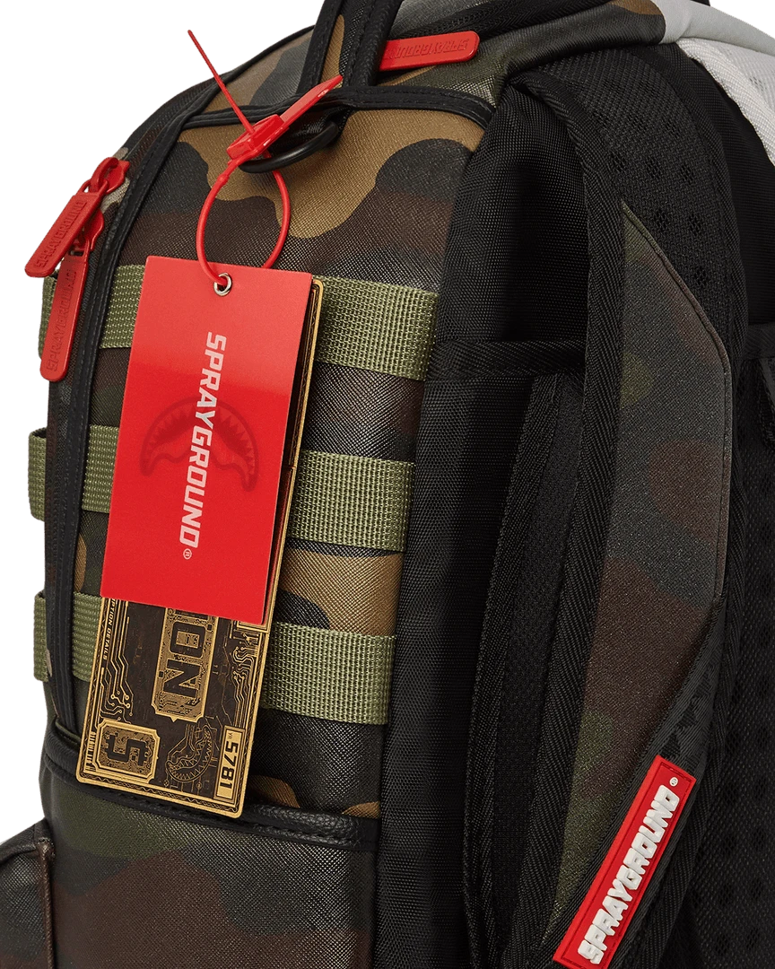 SPRAYGROUND® BAGS SPLIT WEIRD BACKPACK (DLXV) SPRAYGROUND® BAGS SPLIT WEIRD BACKPACK (DLXV)