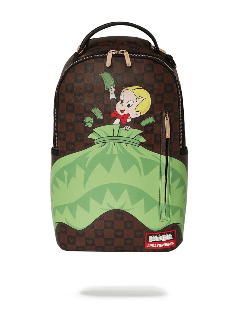 SPRAYGROUND® RICHIE RICH MONEY SHARK BACKPACK 1 SPRAYGROUND® RICHIE RICH MONEY SHARK BACKPACK
