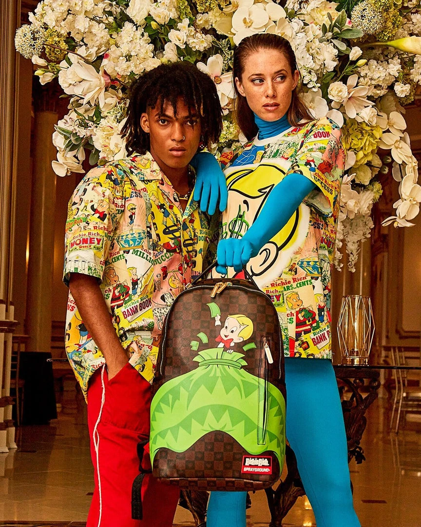 SPRAYGROUND® RICHIE RICH MONEY SHARK BACKPACK 6 SPRAYGROUND® RICHIE RICH MONEY SHARK BACKPACK