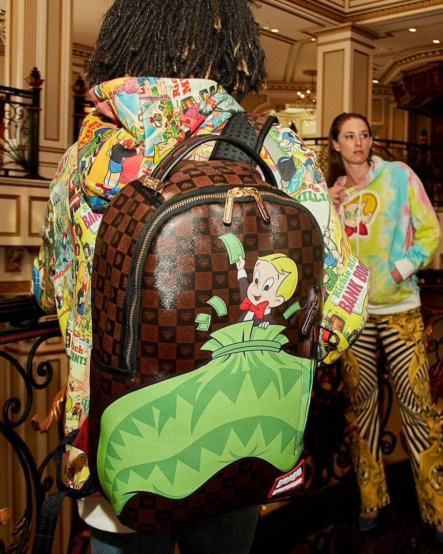 SPRAYGROUND® RICHIE RICH MONEY SHARK BACKPACK 12 SPRAYGROUND® RICHIE RICH MONEY SHARK BACKPACK