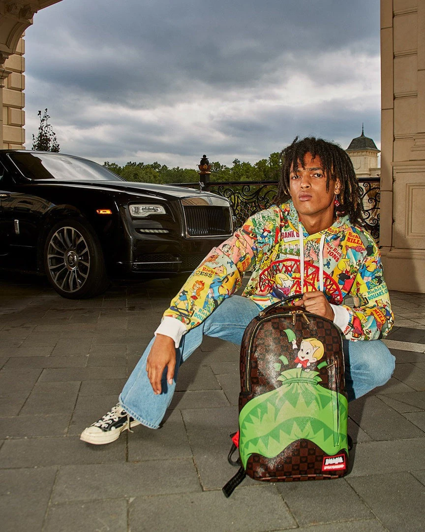 SPRAYGROUND® RICHIE RICH MONEY SHARK BACKPACK 16 SPRAYGROUND® RICHIE RICH MONEY SHARK BACKPACK