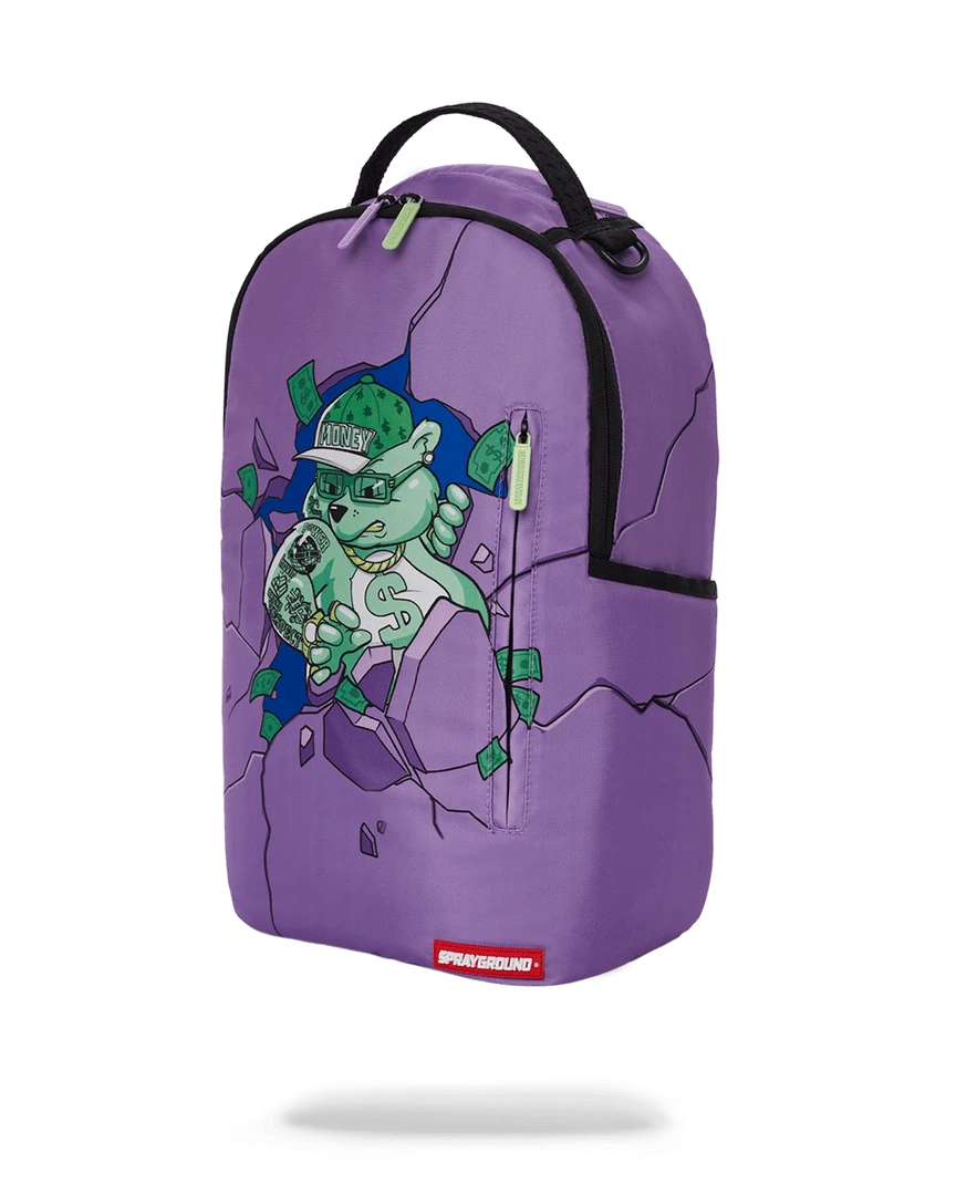SPRAYGROUND® BAGS MONEY BEAR BREAKOUT BACKPACK (DLXR) 3 SPRAYGROUND® BAGS MONEY BEAR BREAKOUT BACKPACK (DLXR)