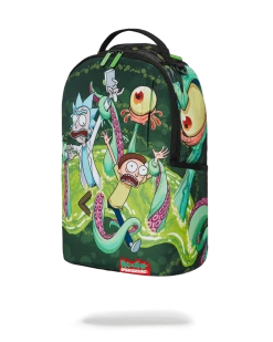 SPRAYGROUND® BAGS RICK & MORTY PORTAL SHARKMOUTH BACKPACK (DLXR)